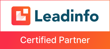 Logo von Leadinfo mit der Bezeichnung "Certified Partner".